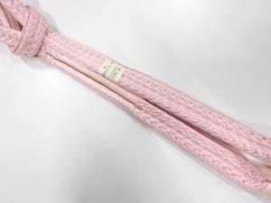未使用品　正絹　手組帯締め